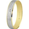 Argyor Alliance Mixte 5240436D 4mm - Or 750/1000 | Femme Bague|Bague