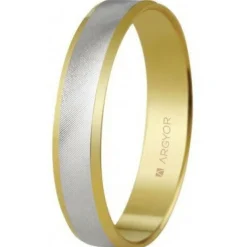 Argyor Alliance Mixte 5240308 4mm - Or 375/1000 | Femme Bague|Bague