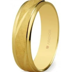 Argyor Alliance Mixte 5150329 5mm - Or 750/1000 | Femme Bague|Bague