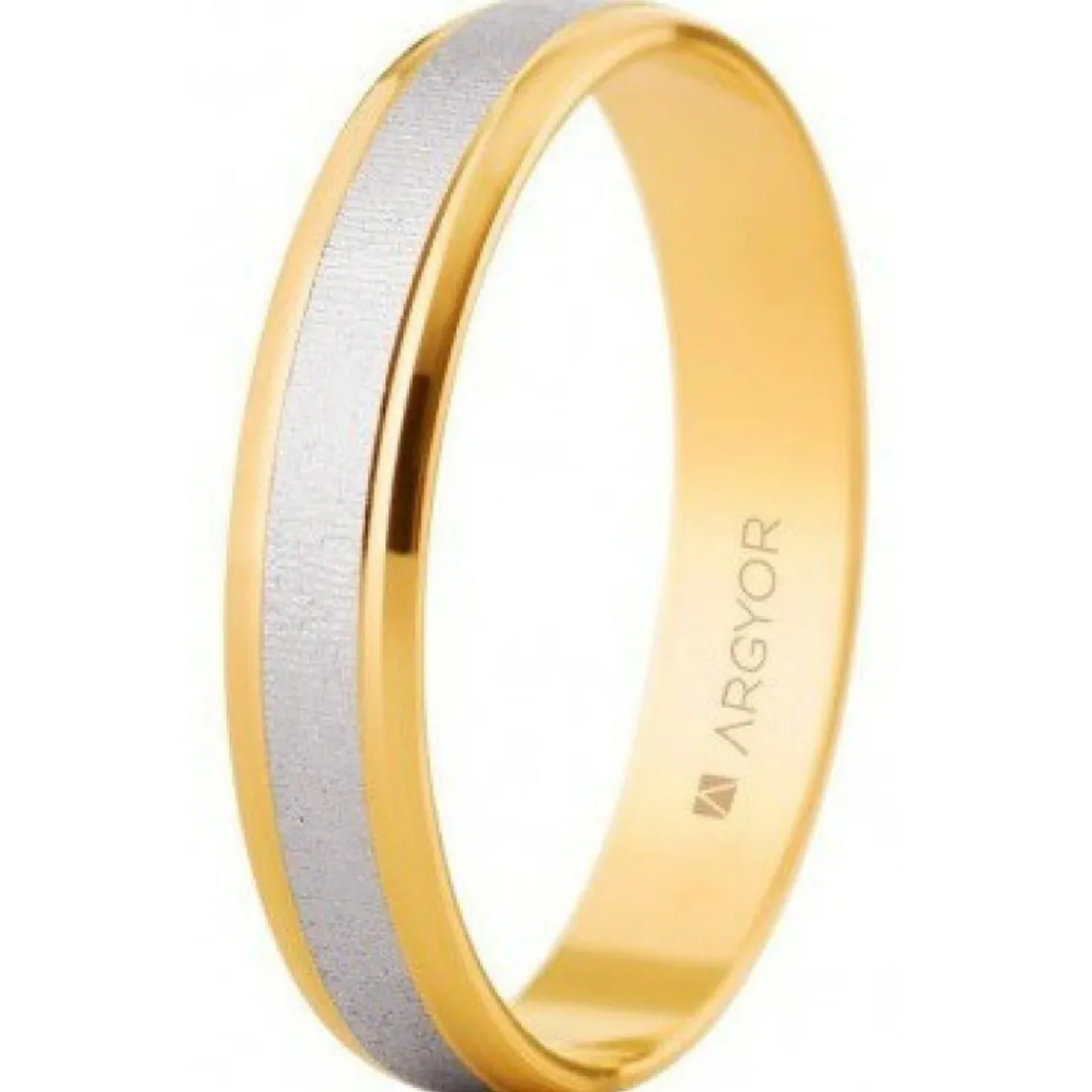 Argyor Alliance Mixte 5240312 4mm - Or 375/1000 | Femme Bague|Bague