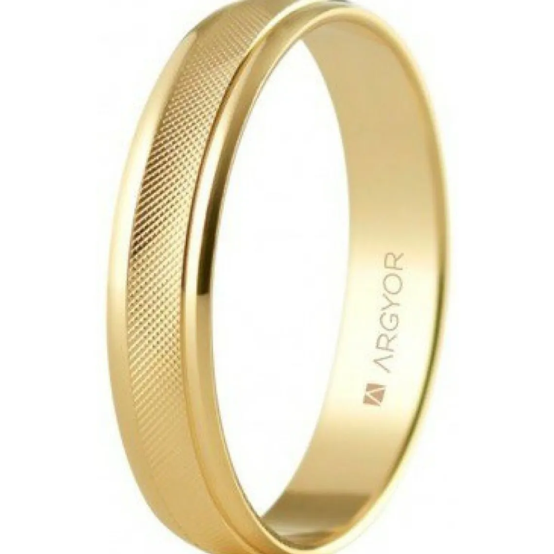 Argyor Alliance mixte 5140501 4mm - Or 750/1000 | Femme Bague|Bague