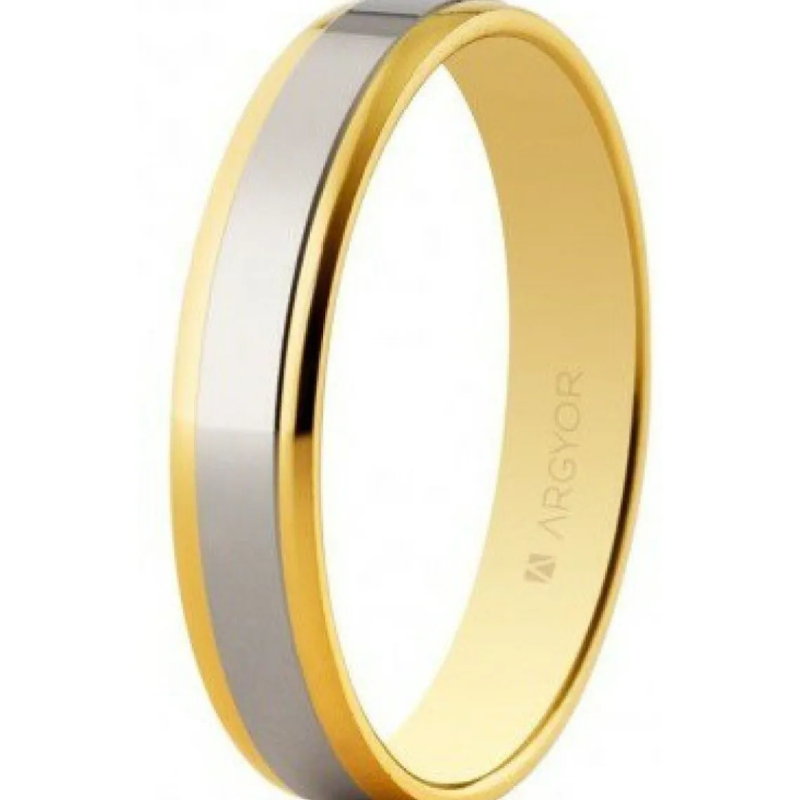 Argyor Alliance Mixte 5235158 3.50mm - Or 750/1000 | Femme Bague|Bague