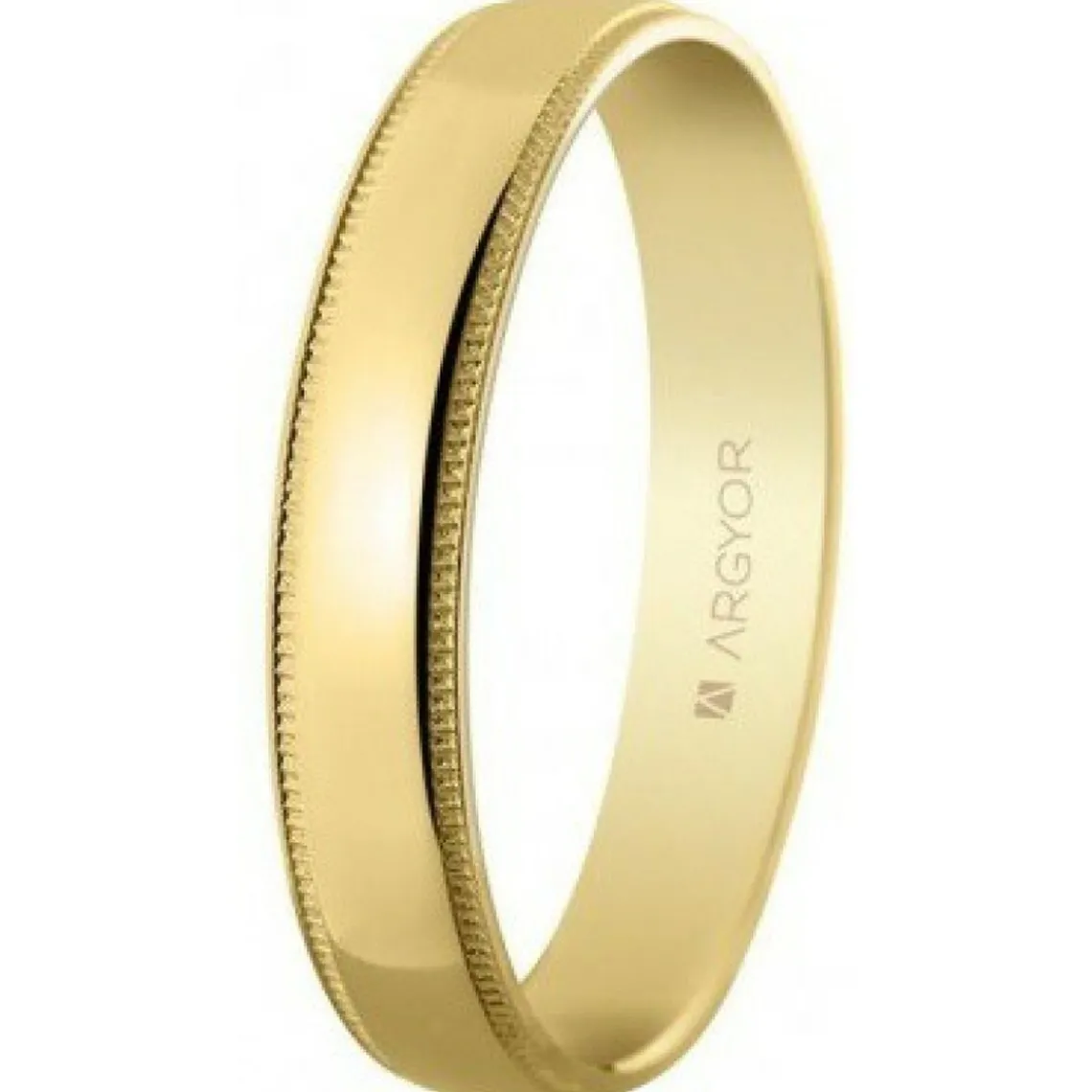 Argyor Alliance Mixte 5140512 4mm - Or 750/1000 | Femme Bague|Bague