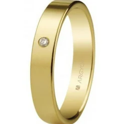 Argyor Alliance Mixte 55401002 4mm - Alliance Or 750/1000 | Femme Bague|Bague