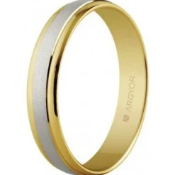 Argyor Alliance Mixte 5240044 4mm - Or 375/1000 | Femme Bague|Bague