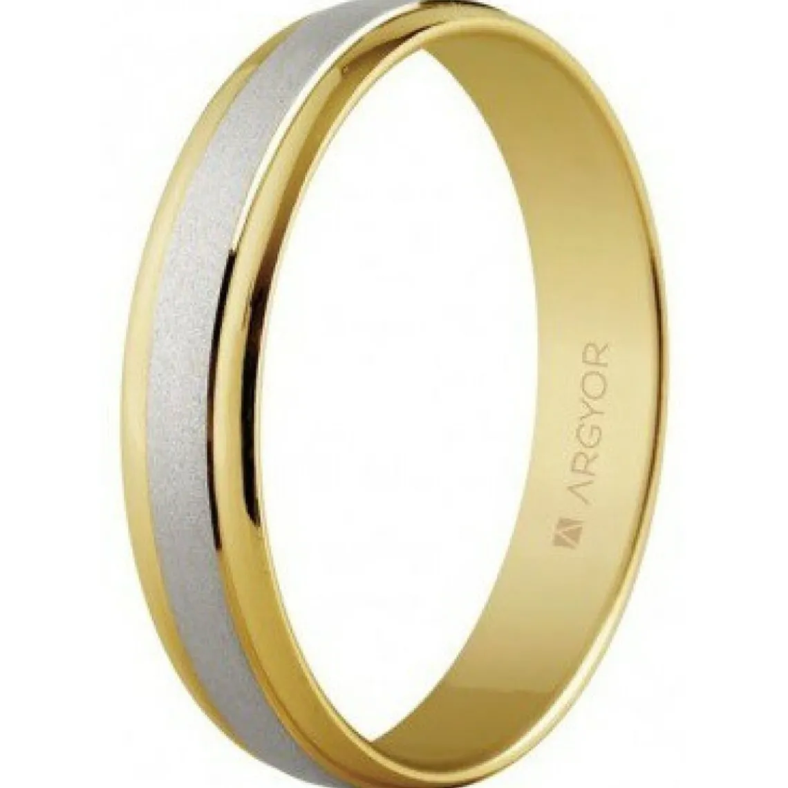 Argyor Alliance Mixte 5240044 4mm - Or 375/1000 | Femme Bague|Bague