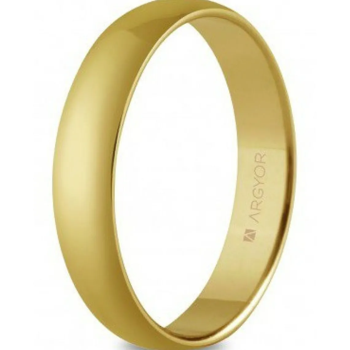 Argyor Alliance Mixte 50405 4mm - Or 375/1000 | Femme Bague|Bague