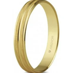 Argyor Alliance Mixte 5140340 4mm - Or 375/1000 | Femme Bague|Bague