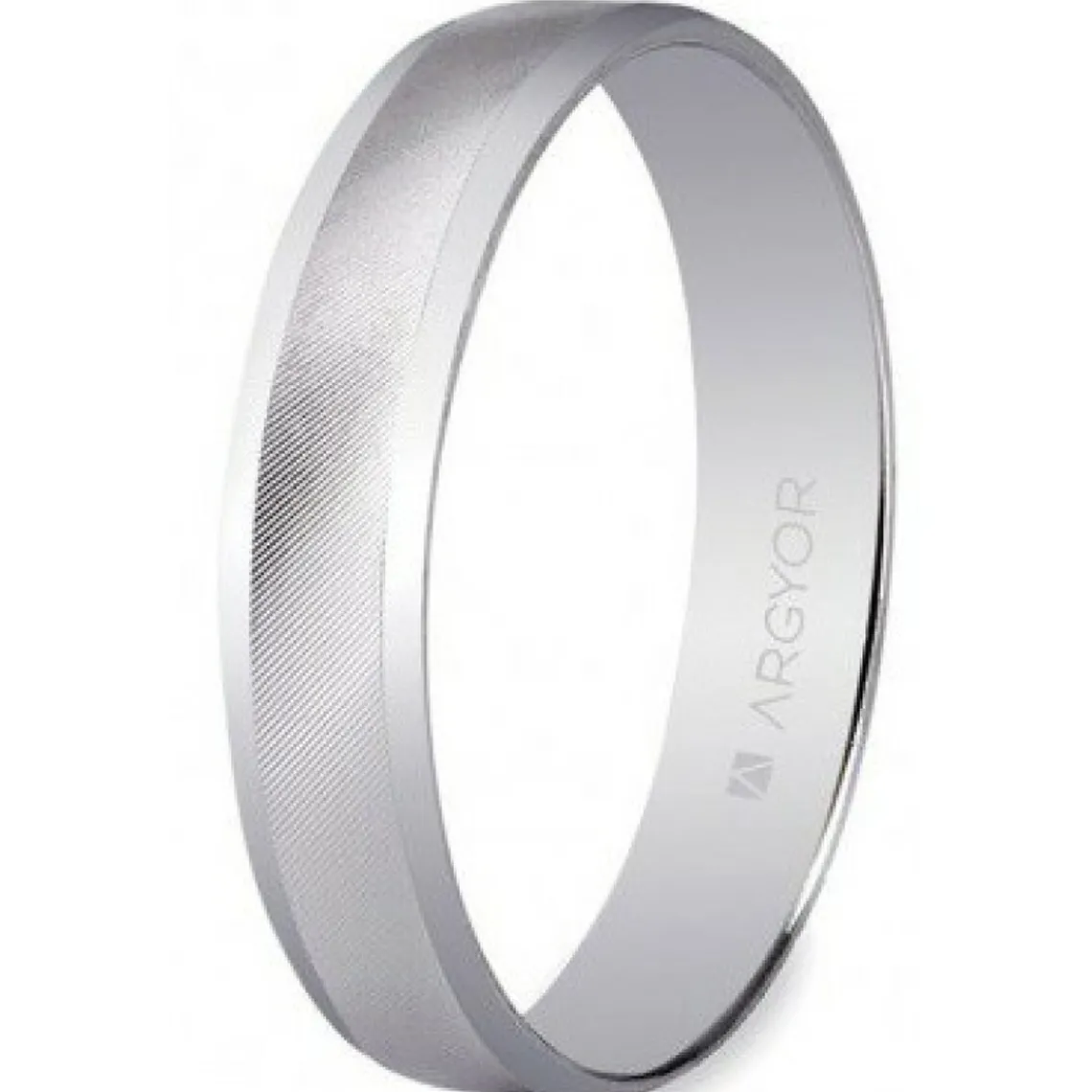 Argyor Alliance Mixte 5B40308 4mm - Or 375/1000 | Femme Bague|Bague