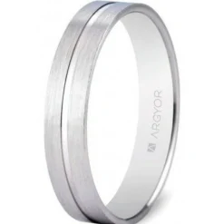 Argyor Alliance Mixte 5B40494 4mm - Or 750/1000 | Femme Bague|Bague