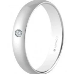 Argyor Alliance Mixte 564B001D 4mm - Or 750/1000 | Femme Bague|Bague
