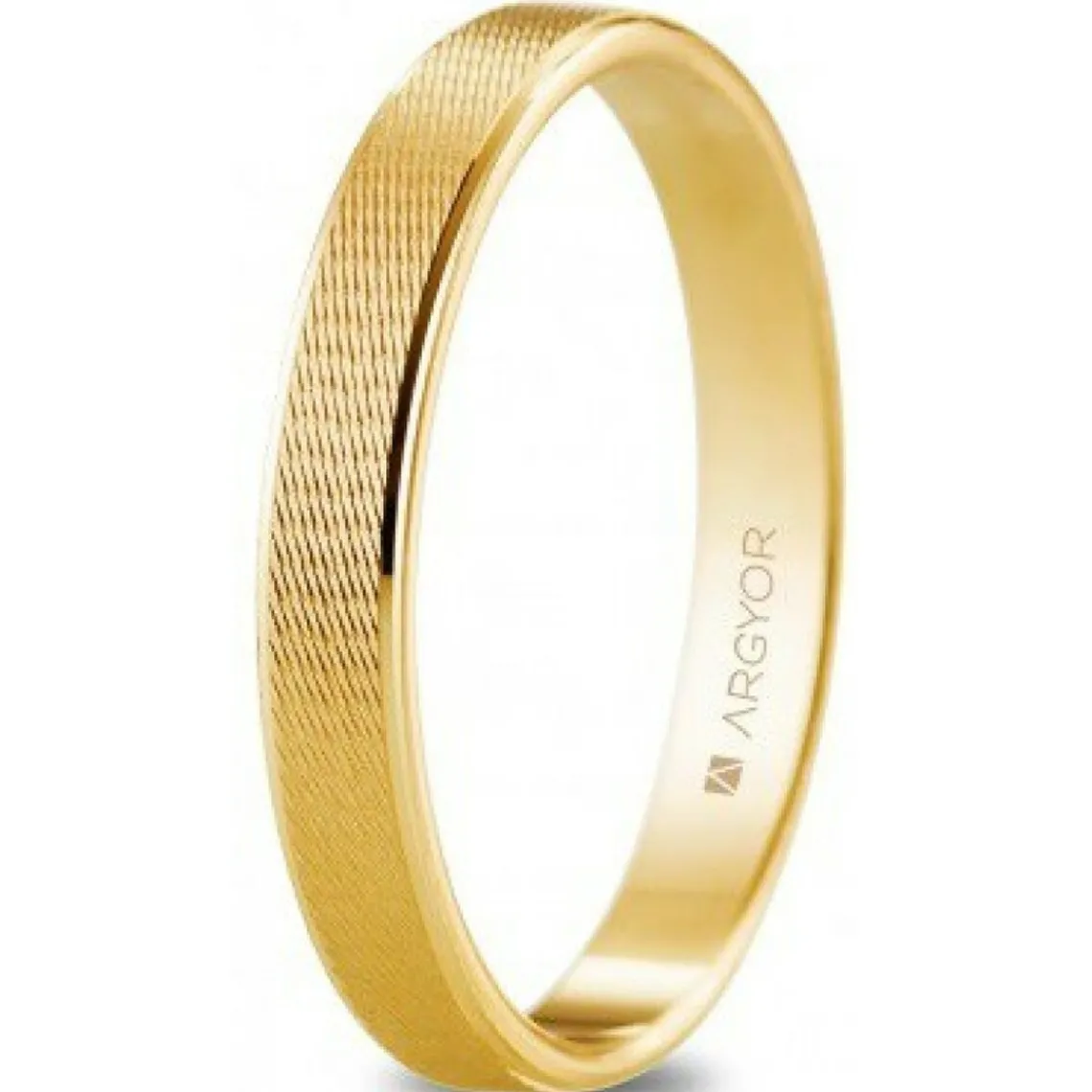 Argyor Alliance 5130521 - Alliance Or 750/1000 - 3mm | Femme Bague|Bague