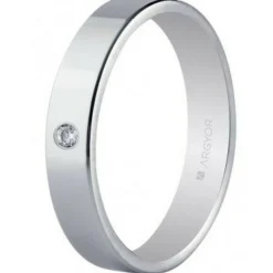 Argyor Alliance Mixte 554B1002 4mm - Or 750/1000 | Femme Bague|Bague