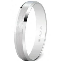 Argyor Alliance Mixte 5B40493 3.80mm - Or 750/1000 | Femme Bague|Bague