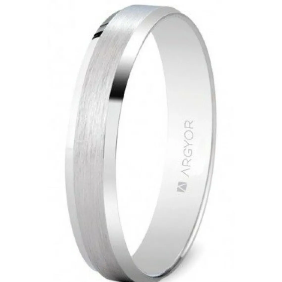 Argyor Alliance Mixte 5B40493 3.80mm - Or 750/1000 | Femme Bague|Bague