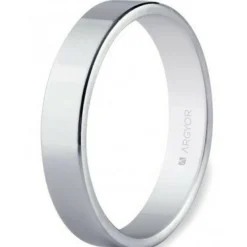 Argyor Alliance Mixte 5B40150 4mm - Or 750/1000 | Femme Bague|Bague