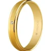 Argyor Alliance Mixte 5140044D 4mm - Or 375/1000 | Femme Bague|Bague