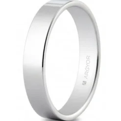 Argyor Alliance Mixte 5740002 4mm - Argent 925/1000 | Femme Bague|Bague