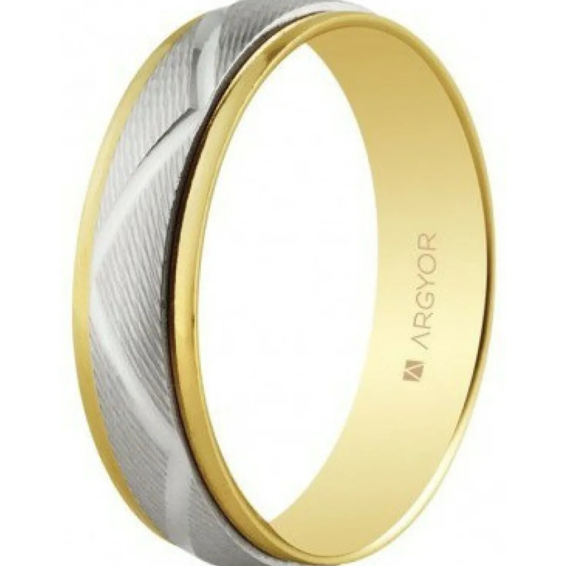 Argyor Alliance Mixte 5250138 5mm - Or 750/1000 | Femme Bague|Bague