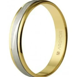 Argyor Alliance Mixte 5240329 4mm - Or 375/1000 | Femme Bague|Bague