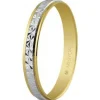 Argyor Alliance Mixte 5230108 3mm - Or 375/1000 | Femme Bague|Bague