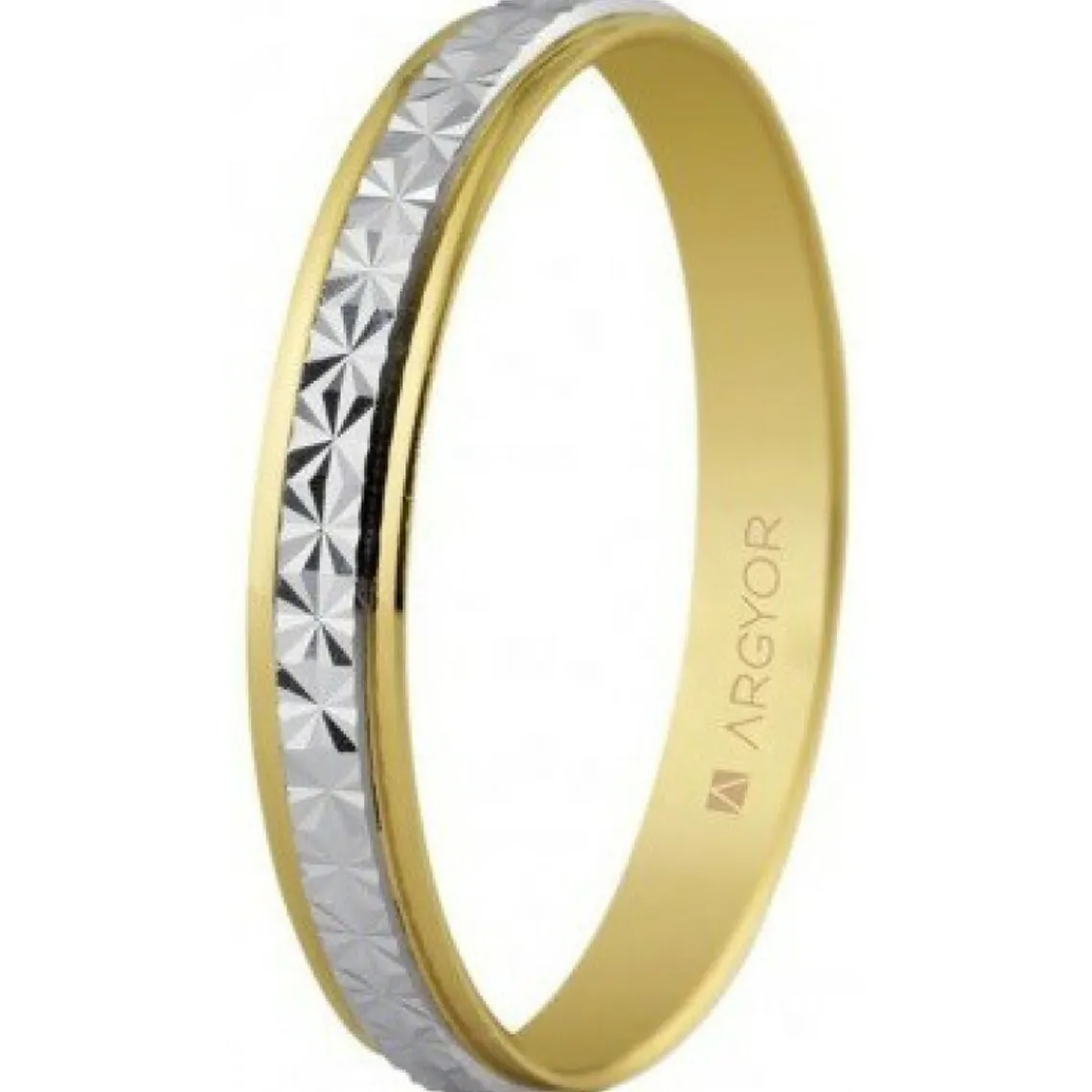Argyor Alliance Mixte 5230108 3mm - Or 375/1000 | Femme Bague|Bague