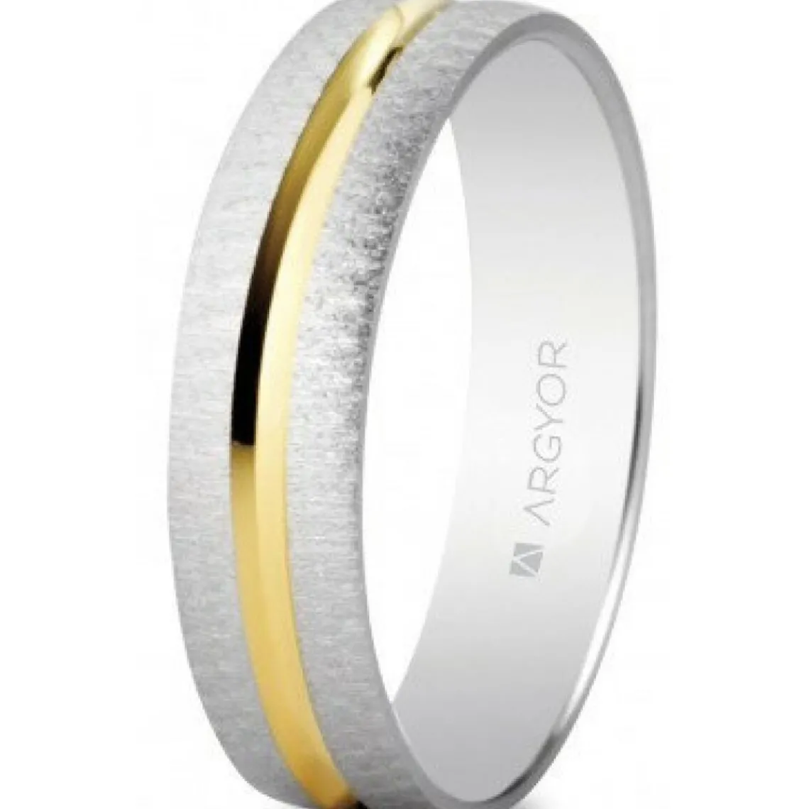 Argyor Alliance Mixte 5240474 4mm - Or 375/1000 | Femme Bague|Bague