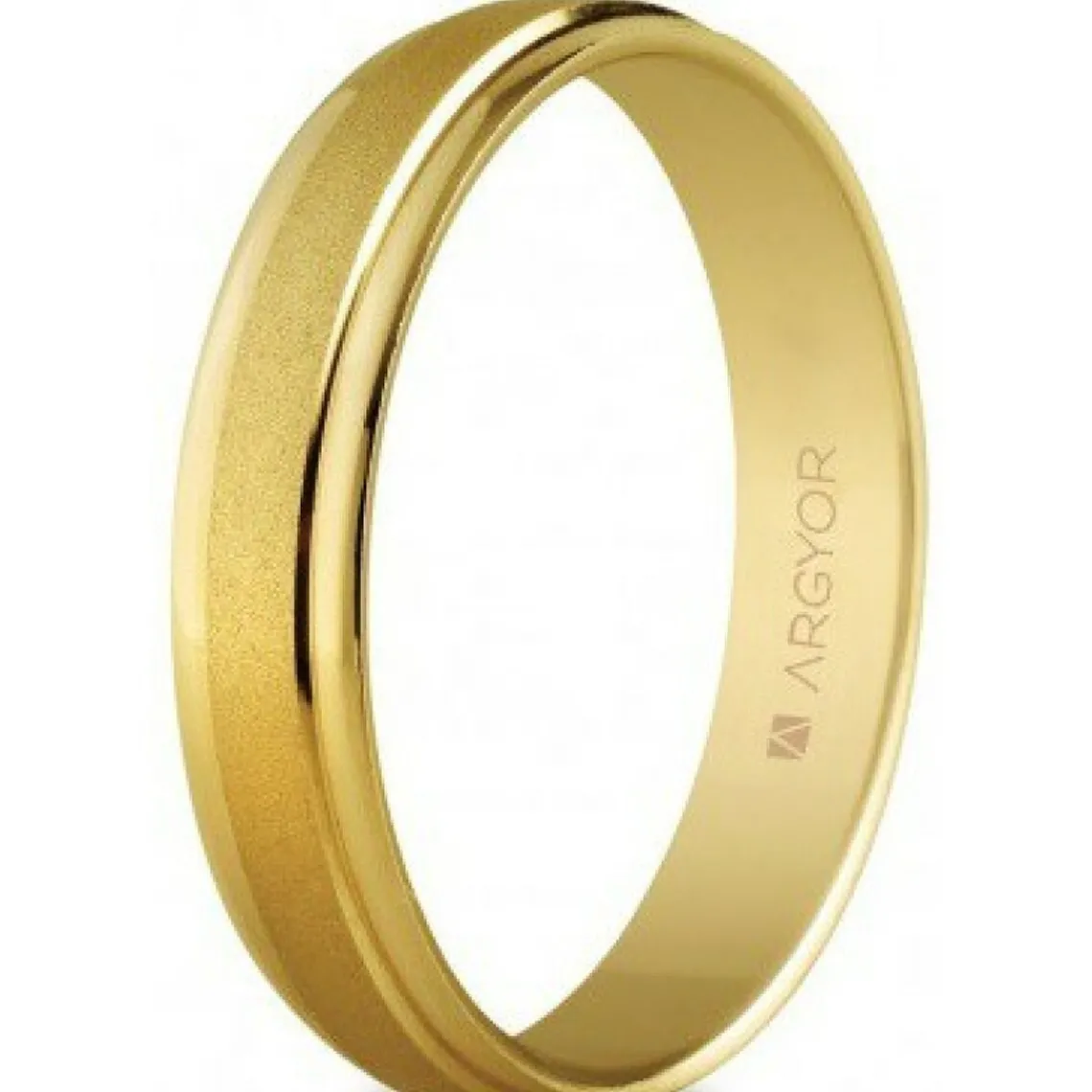 Argyor Alliance Mixte 5140044 4mm - Or 375/1000 | Femme Bague|Bague