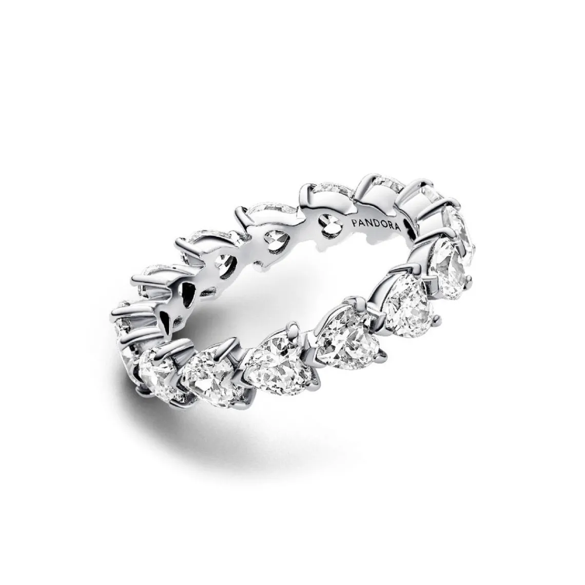 Pandora Anneau Farandole de Cœurs Éternité | Femme Bague