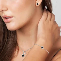 So Charm Bijoux Autres Bijoux Femme So Charm - B2539-ARGENT Acier Argent | Femme Collier Et Pendentif