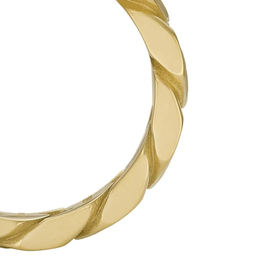 Fossil Bijoux Bague homme - JF04699710 - Acier Doré | Homme Bague