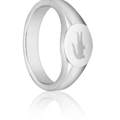 Lacoste Bague Homme Arthor - 2040301 Acier Argent | Homme Bague