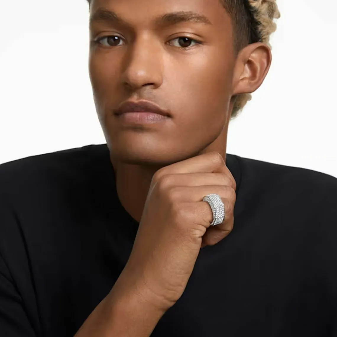 Swarovski Bijoux Bague homme Swarovski 5651365 - DEXTERA | Homme Bague