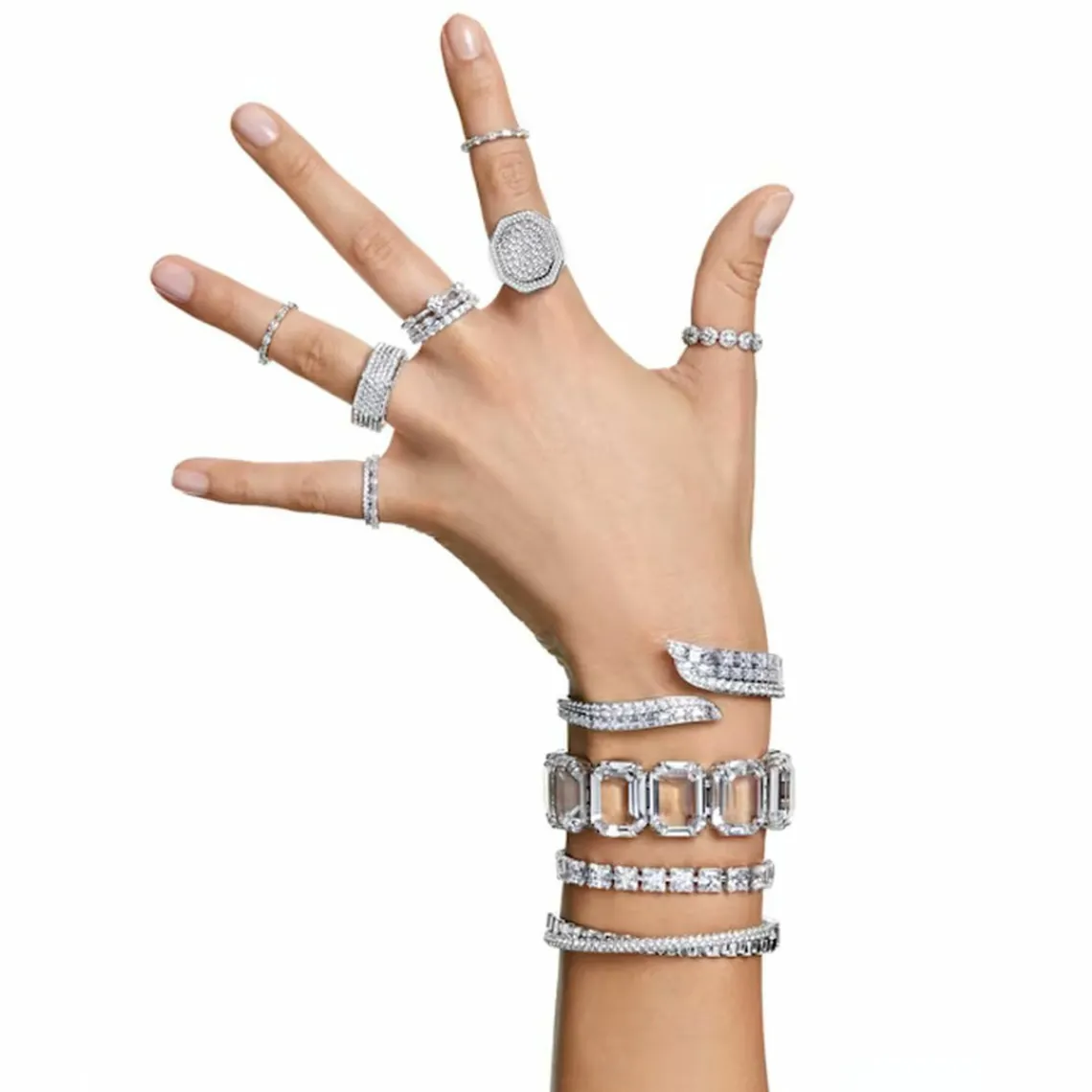 Swarovski Bijoux Bague homme Swarovski 5651365 - DEXTERA | Homme Bague
