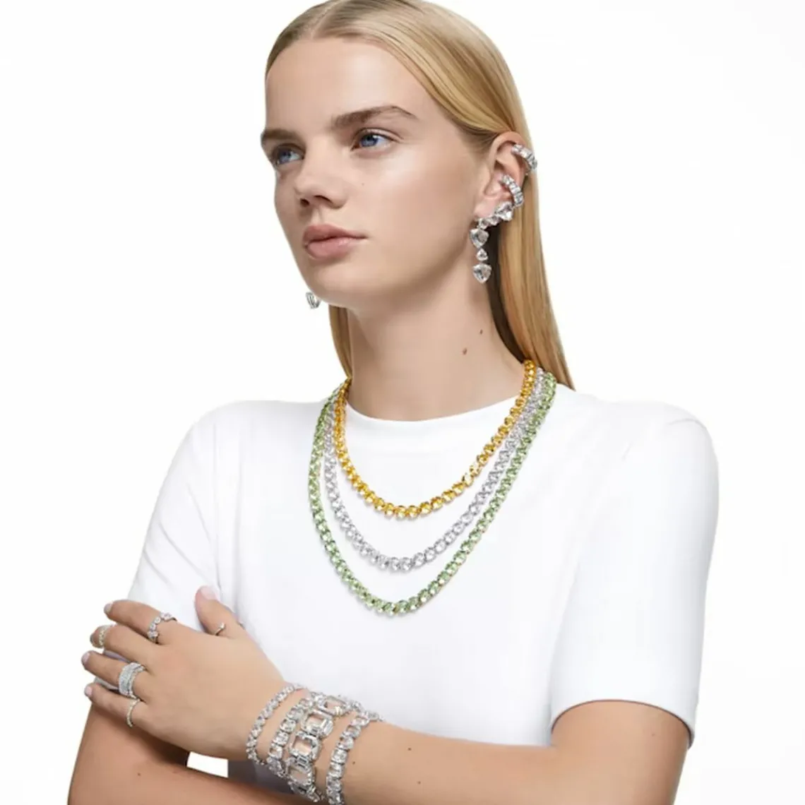 Swarovski Bijoux Bague homme Swarovski 5651365 - DEXTERA | Homme Bague