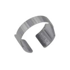 Les Georgettes Bague GEORGETTES FOR MEN 703333435000 - Verticale Acier Noir 12 MM Homme | Homme Bague