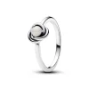 Pandora Bague Cercles de l’Éternité Blanche | Femme Bague