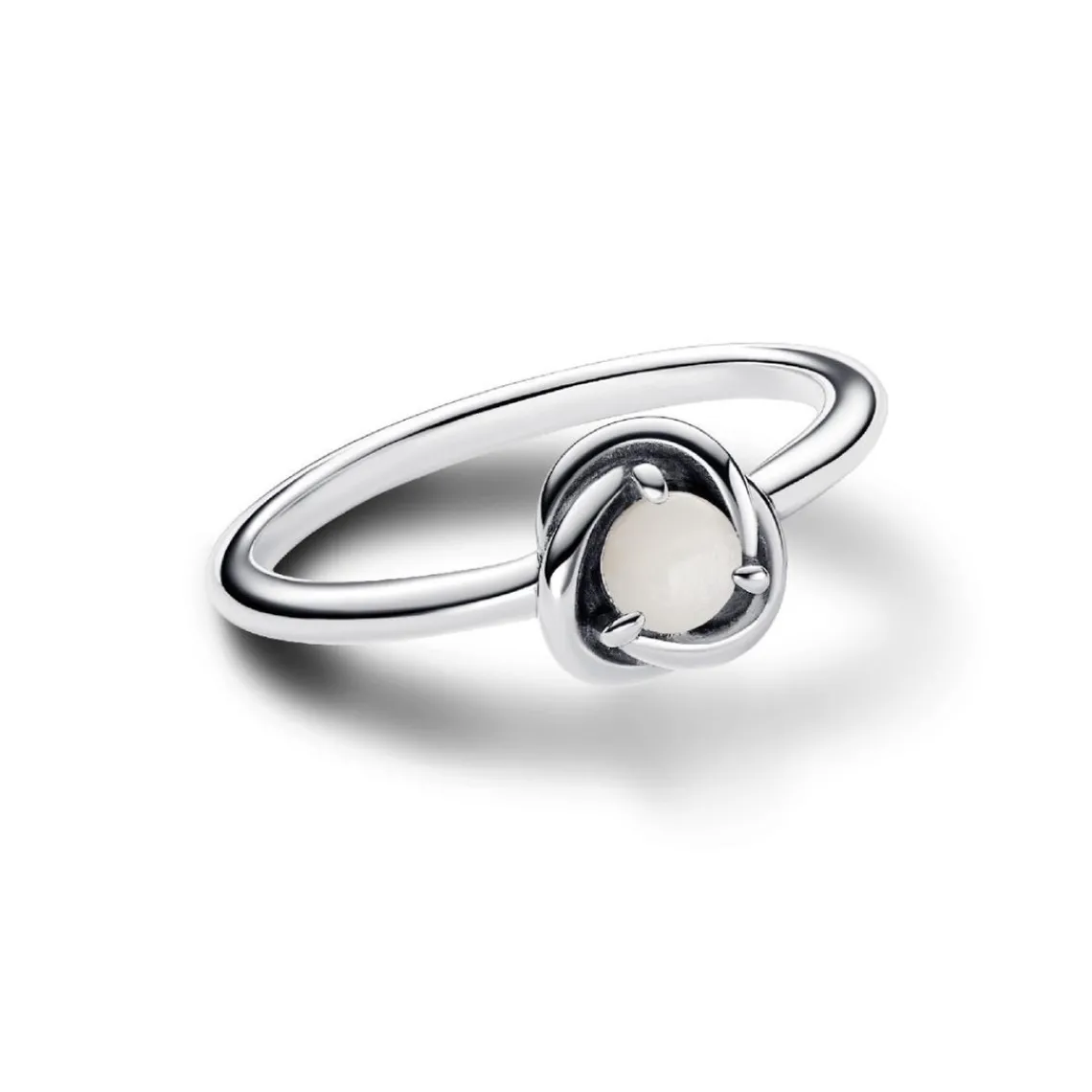 Pandora Bague Cercles de l’Éternité Blanche | Femme Bague