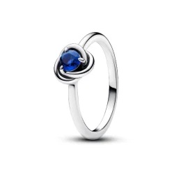 Pandora Bague Cercles de l’Éternité Bleue | Femme Bague