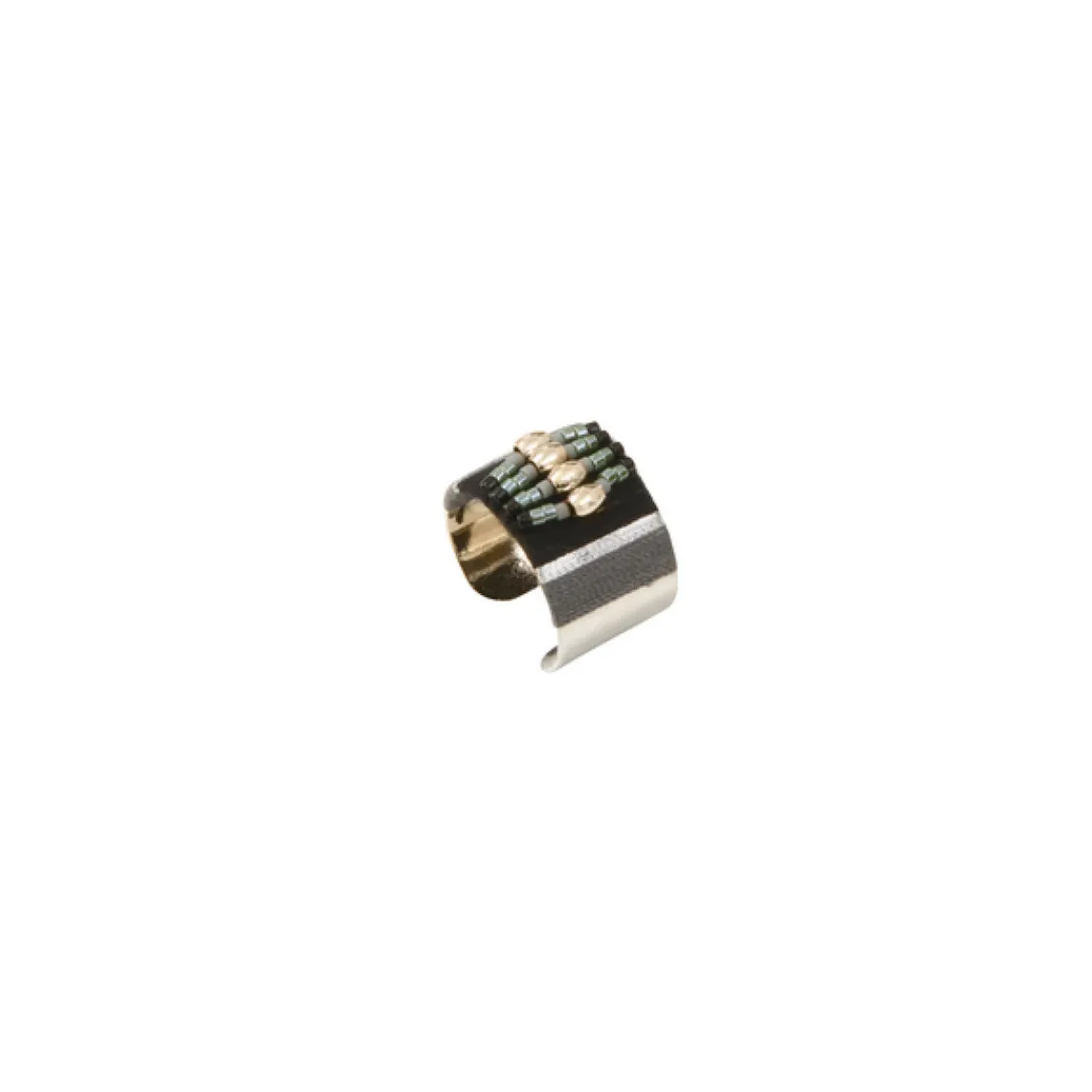 Clyda Bijoux Bague Clyda BCL507BBW - Acier Argent | Femme Bague