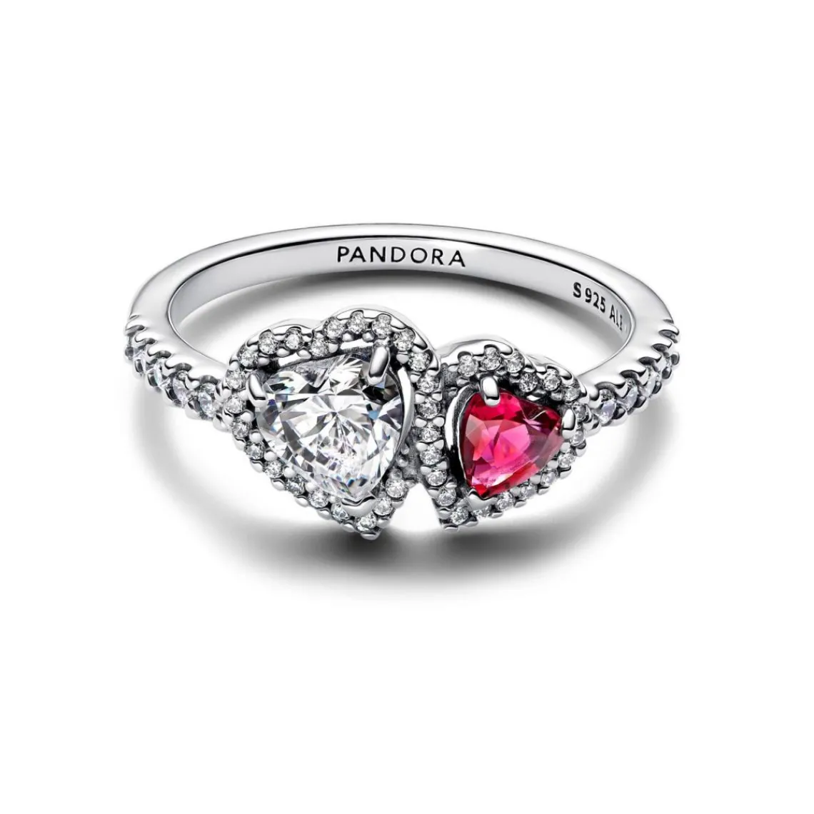 Pandora Bague Cœurs Halo | Femme Bague