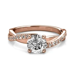 MYC-Paris Bague Eleanor Or Rose | Femme Bague