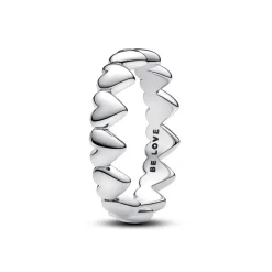 Pandora Bague Farandole de Cœurs Argent | Femme Bague