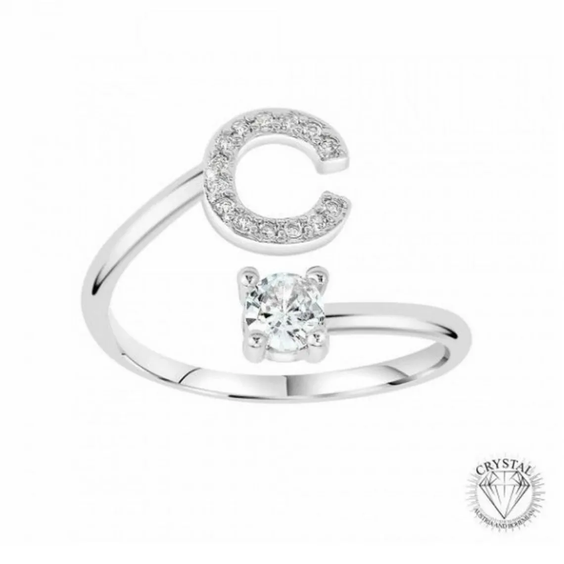 Athème Bague Femme B2804-C - Métal Argent | Femme Bague
