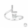 Athème Bague Femme - B2804-L Métal Argent | Femme Bague