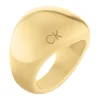 Calvin Klein Bijoux Bague femme Calvin Klein Playful Organic Shapes - 35000441 Acier Doré | Femme Bague