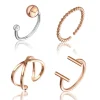 Emily Westwood Bijoux Bague Femme - WS046R Acier Argent Doré rose | Femme Bague