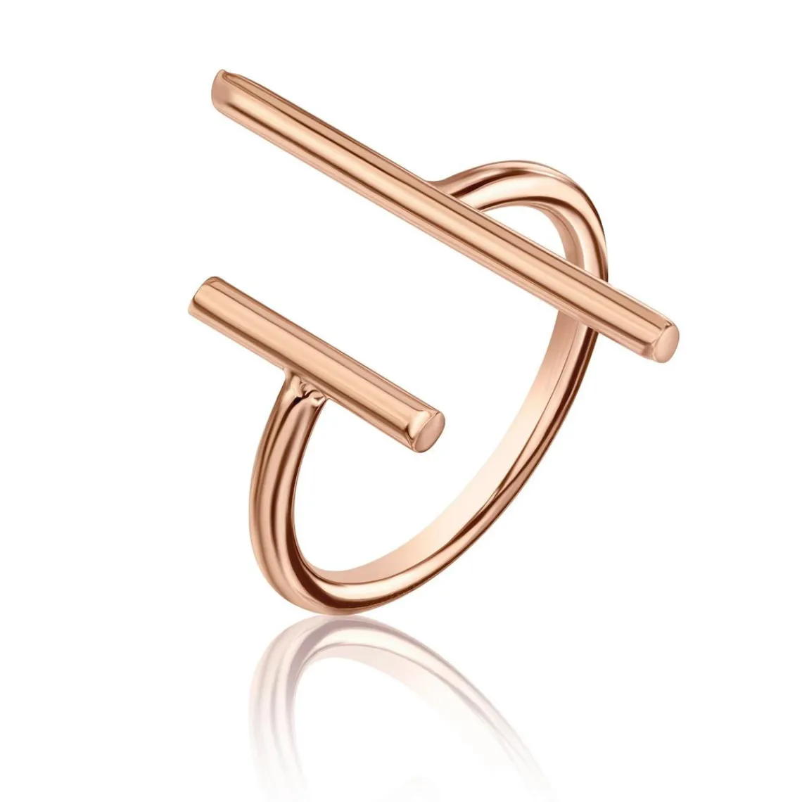 Emily Westwood Bijoux Bague Femme Emily Westwood WR1029R - Acier Doré rose | Femme Bague