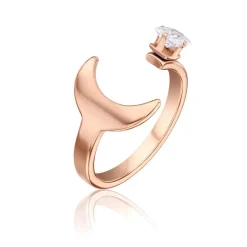 Emily Westwood Bijoux Bague Femme Emily Westwood WR1021R - Acier Doré rose | Femme Bague