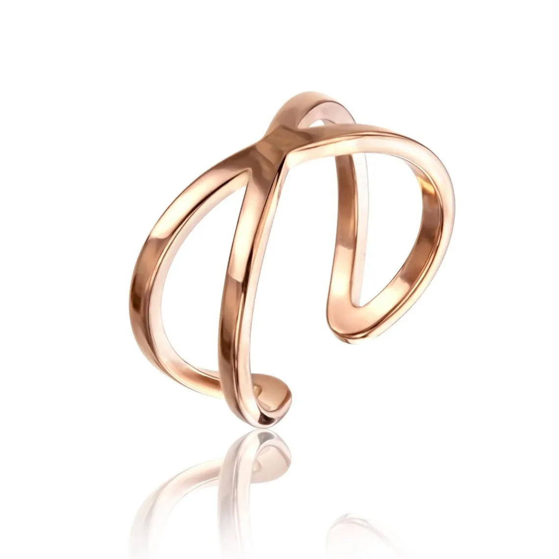 Emily Westwood Bijoux Bague Femme Emily Westwood WS054R - Acier Doré rose | Femme Bague